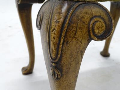 A walnut stool - 2