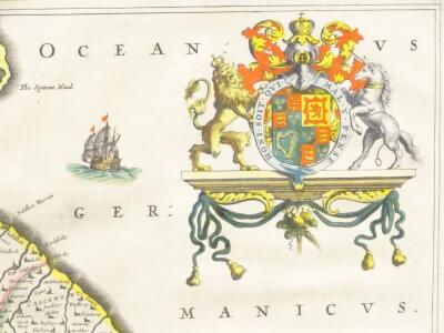 After J Blaeu. A county map of Lincolnshire - 2