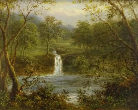 William Ward Gill (1823-1894). Waterfall on the Irwell