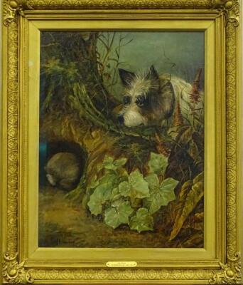 C. J. Hemming (19thC). The Chase - terrier and rabbit - 2