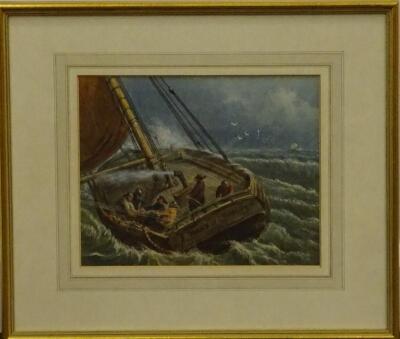 19thC British School. Fishing boat - 2