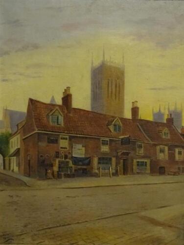 Alfred Ernest White (1873-1953). Dolphin Inn