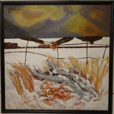 Gill Nadin (1928-1996). Winter landscape - 2