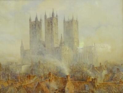 Herbert John Finn (1860-1942). Lincoln Cathedral