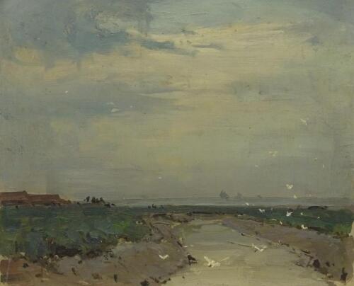 Herbert Rollett (1872-1932). Coastal landscape