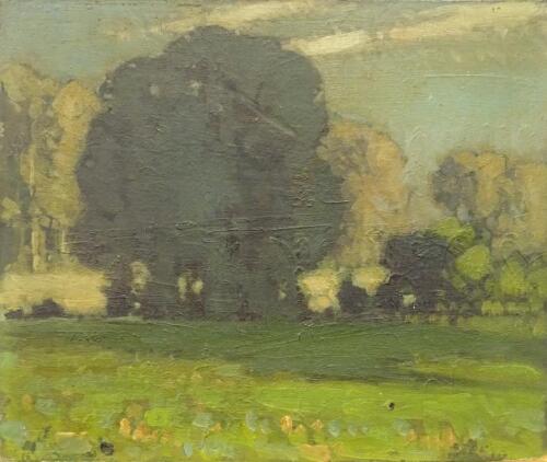 Herbert Rollett (1872-1932). September landscape