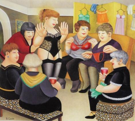 Beryl Cook (1926-2008). Party Girls