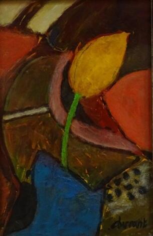 Roy Turner Durrant (1925-1998). Composition with yellow tulip