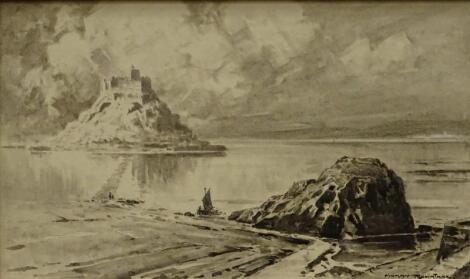 Harry Rountree (1878-1950). Coastal scene