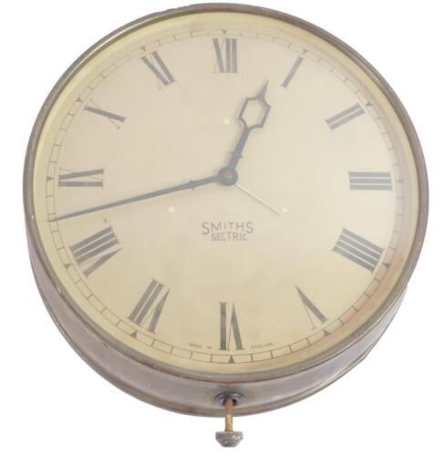 A Smiths Sectric electric wall clock