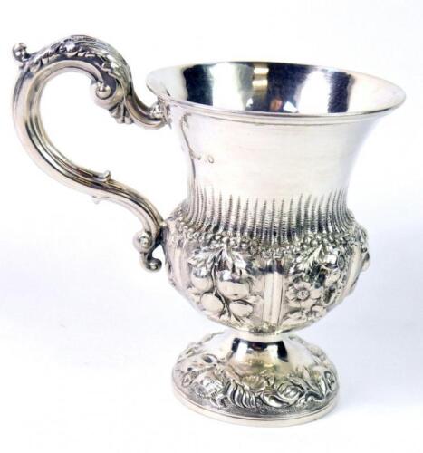 A William IV silver tankard