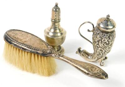 A Victorian silver pepperette