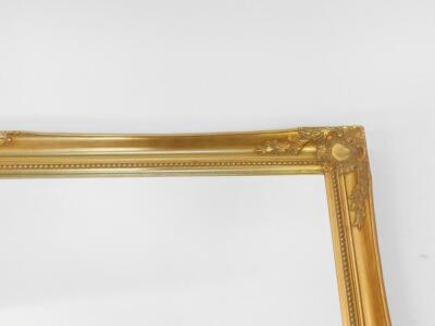 A rectangular gilt wall mirror - 2