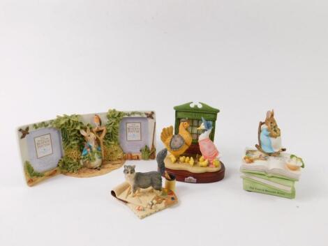 A Border Fine Arts World of Beatrix Potter music box