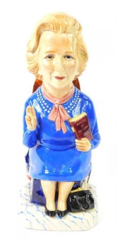 A Kevin Francis Ceramics character jug modelled as Margaret Thatcher PM