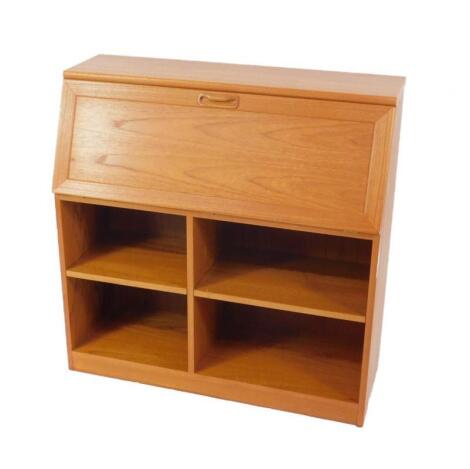 A G-Plan teak bureau bookcase