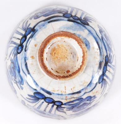 Three blue and white porcelain bowls - 15