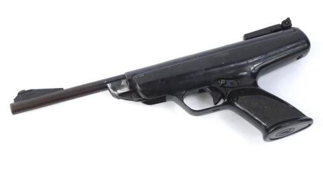 A BSA Scorpion air pistol