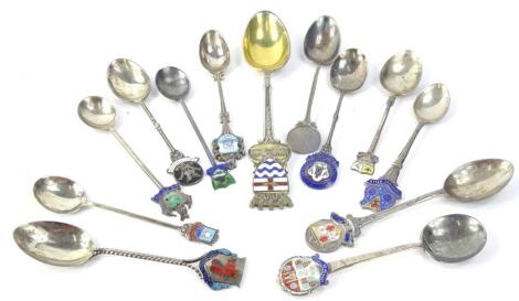 A collection of presentation spoons