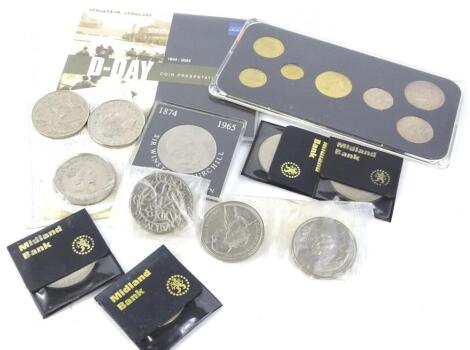 Various coin sets