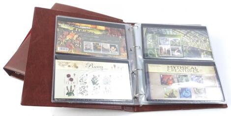 Two Royal Mail presentation pack albums