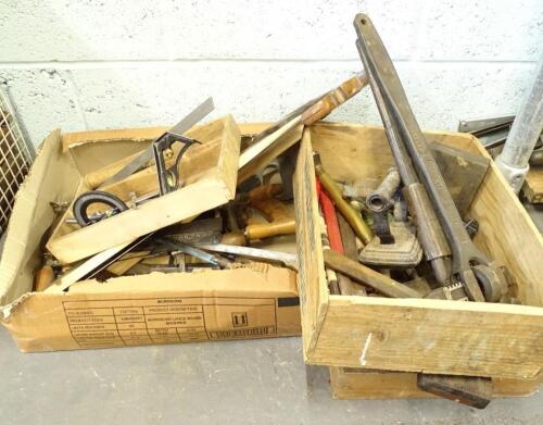 Various wood working and metal working tools