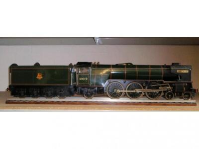A 3?" gauge live steam model of locomotive Our Babu BR60172