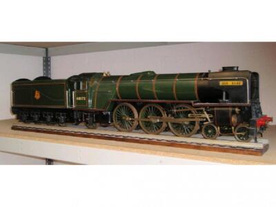 A 3?" gauge live steam model of locomotive Our Babu BR60172 - 4