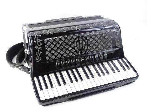 A Ballone Burini piano accordion