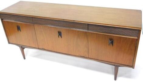 A 1960s/70s retro teak sideboard