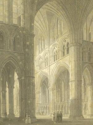 Lincoln Cathedral. Engraving after Michael Honeywood and five others (6).