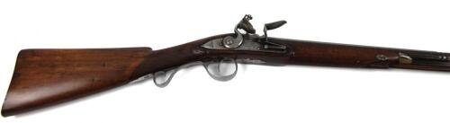 An 18thC flintlock rifle