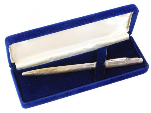 An Elizabeth II silver pencil