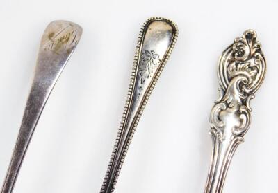 Various silver flatware - 6