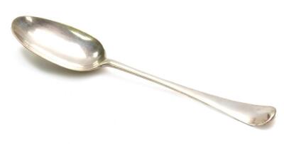 A George III silver tablespoon