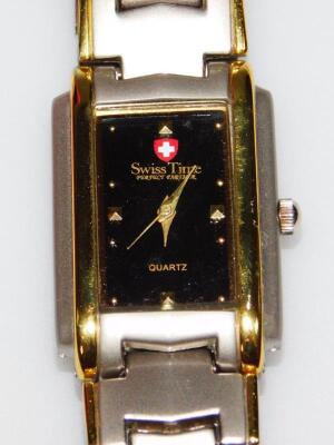 A ladies Swiss Time fashion watch - 2