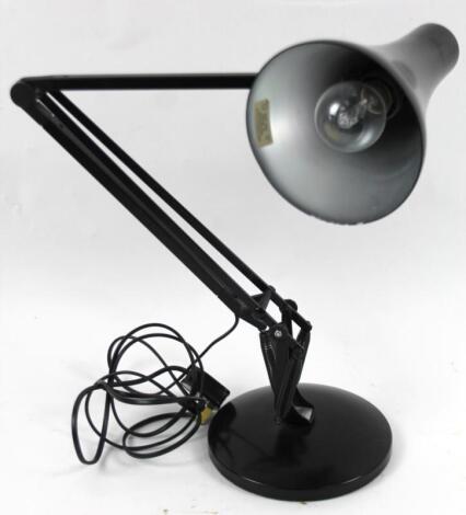 A 20thC Bauhaus design angle poise lamp