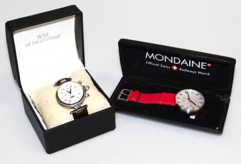 A Mondaine fashion watch