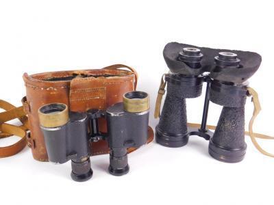 A pair of WWII RAF MkIV binoculars