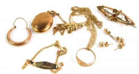 9ct gold jewellery