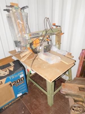 Dewalt 1200 deals radial arm saw