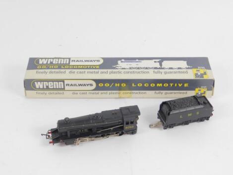 A Wrenn Railways OO/HO model of an LMS freight locomotive