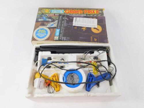 A Scalextric Grand Prix 8 Motor Racing Set