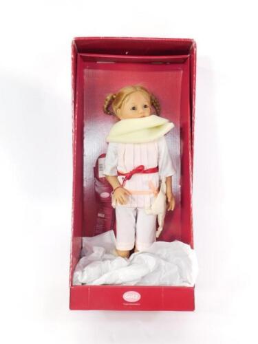 A Gotz porcelain doll modelled as Mareike