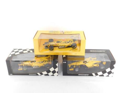 A Ralf Schumacher Collection Jordan Honda 198 scale 1:18