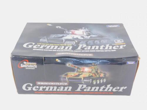 A Heng Long radio controlled German Panther Battle Tank