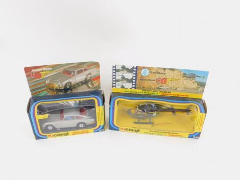 A Corgi die cast James Bond 007 Stromberg Helicopter