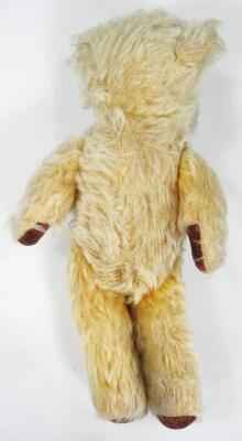 A blonde plush jointed Teddy bear. - 2