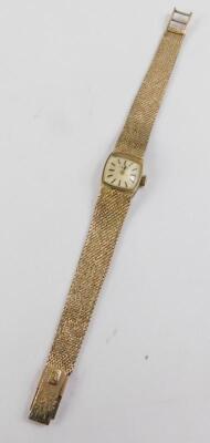 A 9ct gold Tissot ladies wristwatch - 2