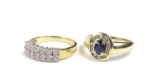 Two dress rings